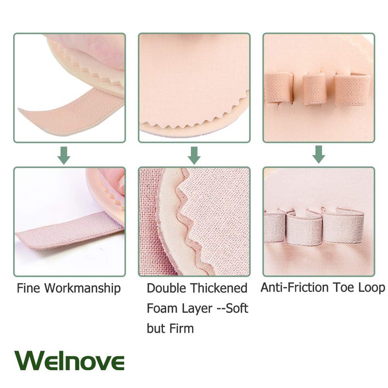 Welnove - Toe Straightener Hammer Toe Hallux Varus Mallet Overlapping
