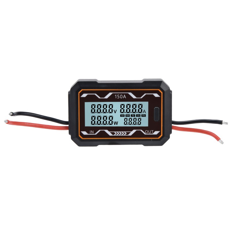 DC Power Meter Backlight Setting Large Screen Display Multifunctional Power