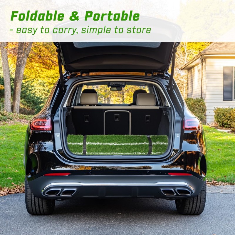 DCQ 6x4ft Extra Large Golf Mat for Driver and Iron,