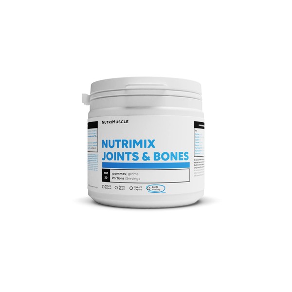Collagen Mix • Glucosamine • Chondroitin • Vitamin C | Joint Nutrimix - Complete Joint and Tendon Protection | Nutrimuscle | 300 grams