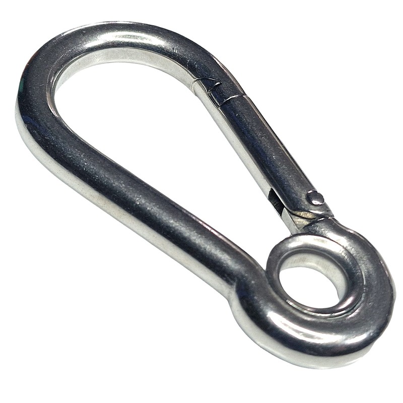 Spring Snap Eyelet Hook 316 Marine Stainless Steel Climbing Locking