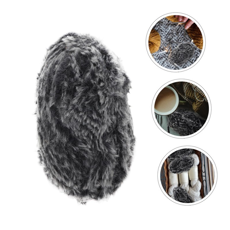 Gatuida Faux Fur Chunky Yarn for Crocheting Soft and Fluffy