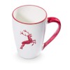 GMUNDNER KERAMIK Breakfast Cup Supermax Capacity 0.5 Litres Bodeaux Red