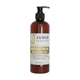 Tratamiento para el cabello maltratado keratina para el cabello keratina reconstructiva con aceite de argan, aceite de jojoba y pantenol sin enjuague 500ML hidratación profunda reparación intensiva