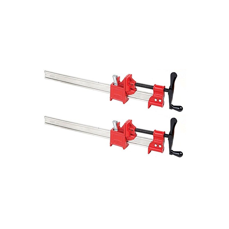 BESSEY IBEAM48, 48 In. Heavy Duty IBEAM Clamp,Red/Silver