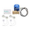 Alarm Sensor Single Brass Ball Valve DualWay Water Leaking Detection