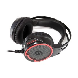 Conceptronic ATHAN01B PC Headsets - Black/Red
