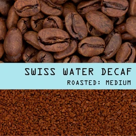 Rave Coffee - Swiss Water Decaf Blend Nº 11, Freshly Roasted Whole Beans 250g