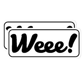 Delivery Vehicle Magnet for car 2pack,Fresh Food Delivery Car Magnet Signs(13.5"X5.5")2Pack