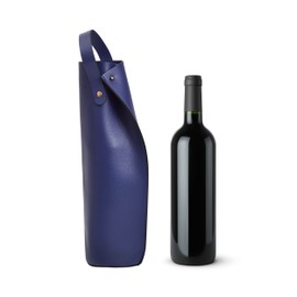 LEVARE Premium Wine Tote Carrier - Elegant, Double-Layered & Durable, Safe Transport of 750ML Wine & Champagne Bottles - Sophisticated and Practical Gift for Wine Connoisseurs (Yellow)