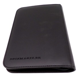 docsmagic.de Pro-Player Zip Album 4/9/12-Pocket Playset Card Binder, MTG, PKM, YGO, Black, Blue, Green, Red, White