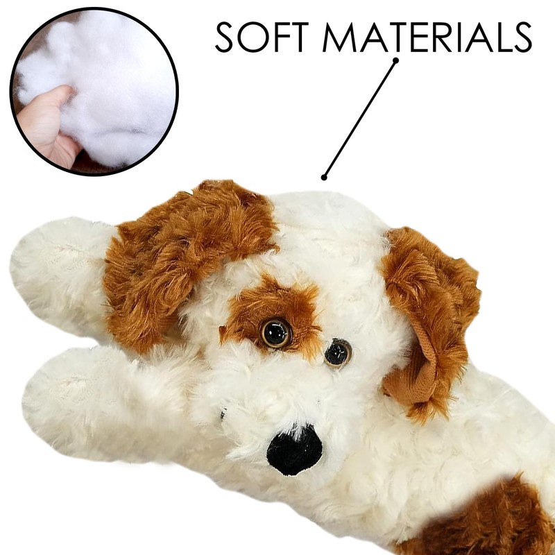 Novelty Dog Cat Design Soft Micro Fleece Draught Draft Excluder