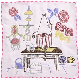 Maruma Mini Towel MOOMIN Moomin Mom Approximately 25×25cm Wall-Decorating Moomin Mom Mother's Day Birthday Present Gift 1405008600