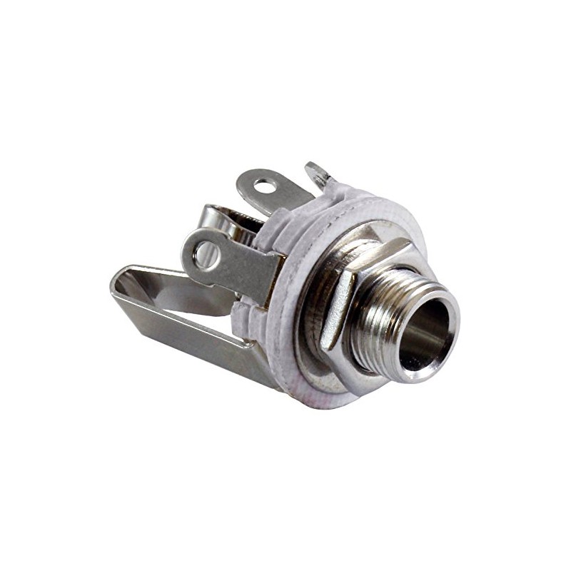 GLS Audio 1/4" Jacks Female TRS Stereo Panel Mount Jack