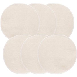 VICMAT Pack of 10 Bamboo Steamer Mat Steamer Cloth Cotton Steamed Mat Kitchen Steam Cloth Straining Cloth for Rice Dim Sum Vegetables Fish and Meat Pastries Diameter 30 cm