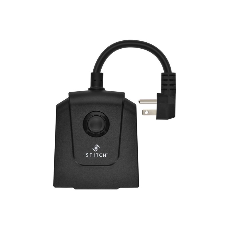 Monoprice Smart Outdoor Plug, IP65 Weather Resistance, 2 Individually Controlled