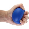 Blue Elastic Finger Strengthening Grip Ball, Wrist Exercise Ball Finger