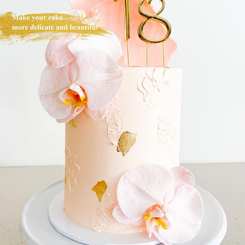 KINNO Real Gold Leaf, Edible 24 Carat Gold Foil, 4.33