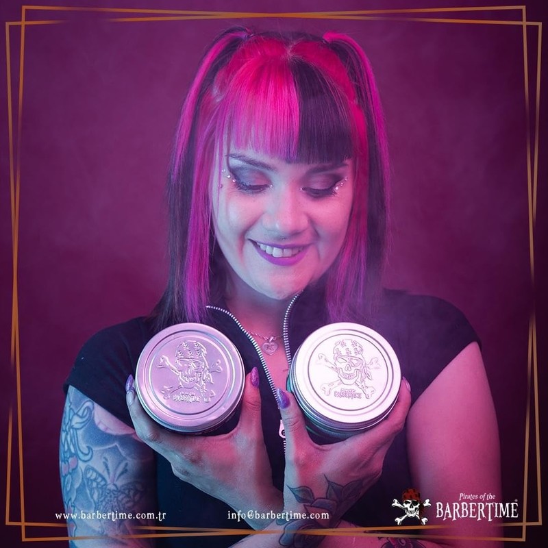 BARBERTIME Hair Styling Aqua Wax | No2 Red Pomade Shine
