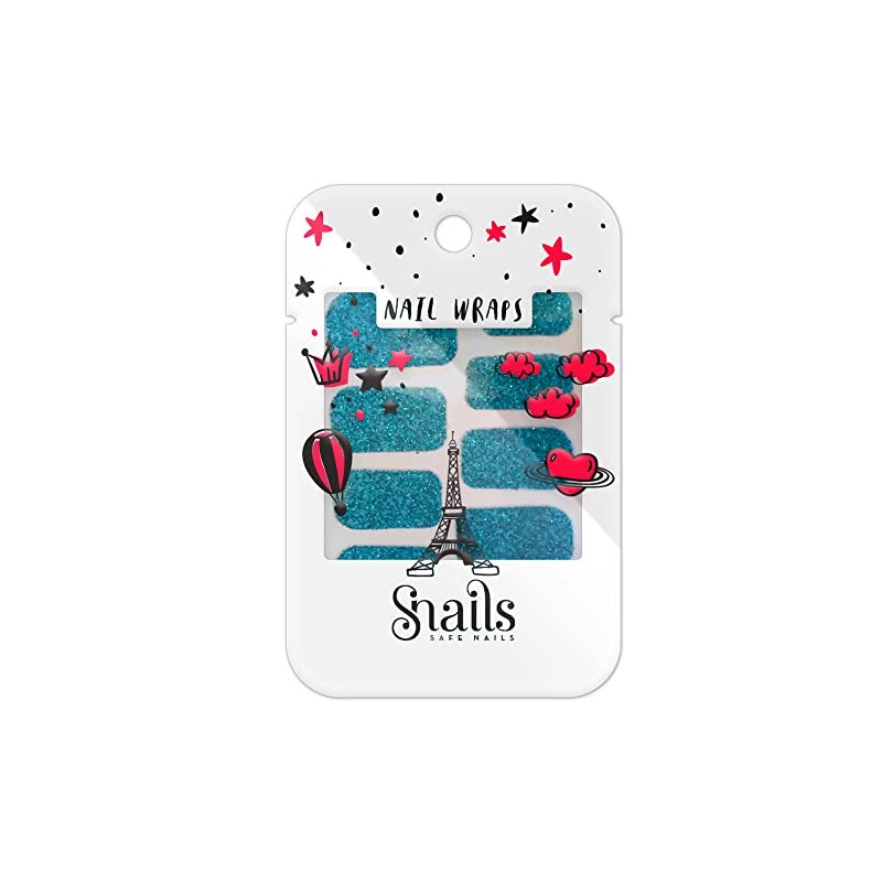 Snails 30002305 Nail Wrap Turquoise