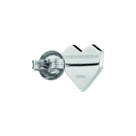 Liebeskind Berlin Ladies’ Stud Earrings, Stainless Steel, Stainless Steel, Silver