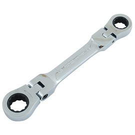 SK11 Gear Tech Short Double Flex Ratchet Wrench 0.4 x 0.5 inches (11 x 13 mm) MFR1113S