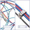 50Pcs Photovoltaic Cable Clip Wire Clamp Cord Fixing Holder Set
