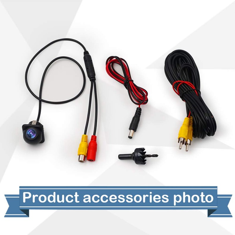 Keenso Camara de Reversa para Auto, Lente HD Gran Angular