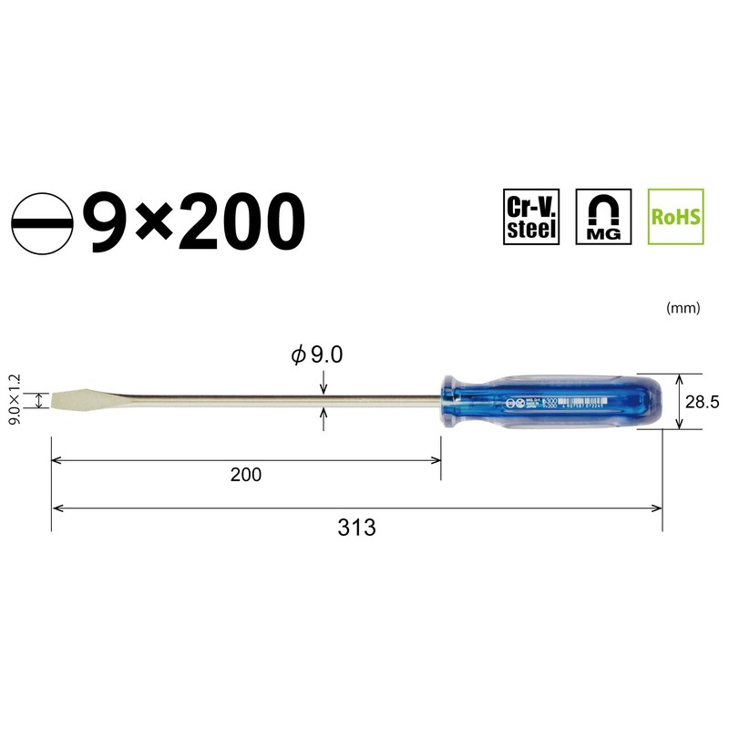 Crystalline Screwdriver