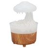 Rain Cloud Humidifier 7 Colors Light Remote Control Wood Grain