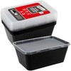 Bluesky Versatile Rectangle Containers-(Pack of 10) -Perfect for Meal Prep
