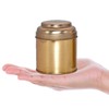 Merkaunis 6 Pack Tea Tin Canister with Airtight Double Lids