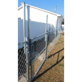 Handmade Extend-A-Post 1-5/8" OD Pipe Extension 2' Long-Clamp Onto 1-5/8" Post-Vertical-