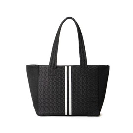 FLYTE Amelia Bag | Gym and Travel Quilted Tote Bag | Black
