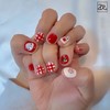 Dara Beauty December Art of the MonthRed Check Nail❣ -