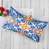 ONWAY Outdoor Pillow Covers Waterproof 12x20 Set of 4 Floral