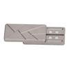 Magnetic Push Slider Computer Keyboard Printing Metal Fingertip Push Card
