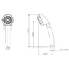 Dura Faucet (DF-SA400-ORB) RV Hand Held Shower Wand with Trickle
