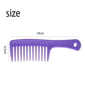 Mini Hair Combs, Small Wide Tooth Comb Travel Shower Comb Anti-static Wet Brush Detangling Comb For Wet Dry Long Short Thick Curly Hair Reduce Hair Loss (4 Pack)