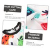 WOONEKY Hair Cutting Cape for Kids Dinosaur Pattern Barber Cape