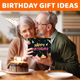 HAPPYPOP 60th Birthday Gifts for Men - Socks for 60 Year Olds, 60th Birthday Socks, Ideal Gifts for 60 Year Old Man Woman