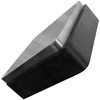 4" RUBBER/STEEL BLOCK : Solid Dapping Doming Bench Anvil 100x100x35mm