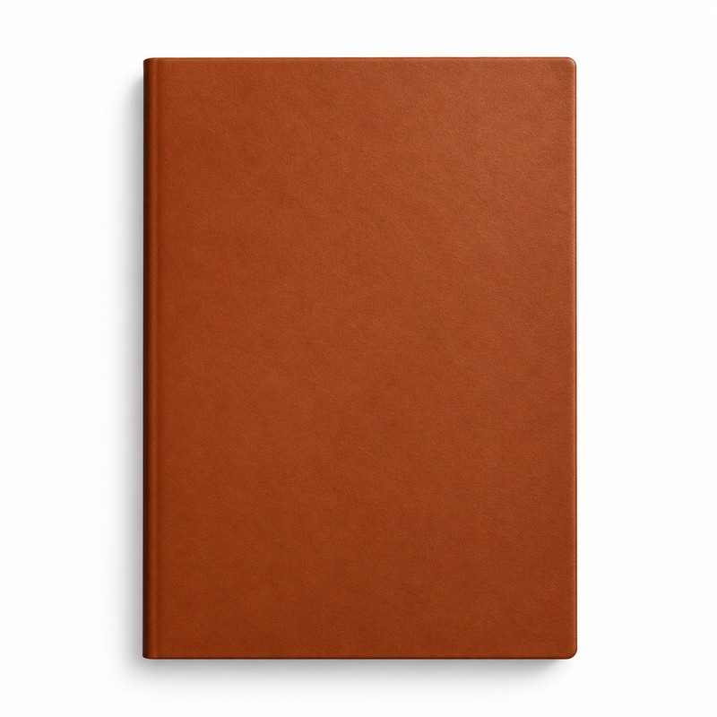 A5 Grid Notebook with 264 Pages – 80GSM Checkered Paper