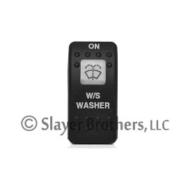 Cole Hersee / AM Equipment Lighted Washer Switch 12V/24V