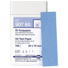 Macherey-Nagel, 90760, Oil Test Paper, Box of 100 Strips