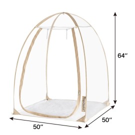 TopGold Pop Up Bubble Tent, Instant Igloo Tent, Clear Dome Tent for Outdoor Camping - 50"X50"X64" H