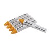 ZERINT Industrial Wax Marking Crayons - Yellow (5-Pack) for Tires,
