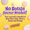 Wonka Bottle Caps, Fizzy Hard Candy, 5 Ounce Theater Candy