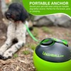 Leashball 4-in-1 Portable Dog Product - Retractable Leash, Anchor, Water