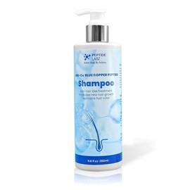 GHK-Cu Copper Peptide Shampoo - Anti Hair Loss Shampoo - Promotes New Hair Growth, 11.8 Fluid Ounce